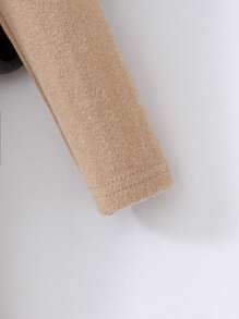 SHEIN Đứa bé trai 3pcs In sọc Áo cao cổ Áo liền quần chặt - Nhiều màu - Xem 3