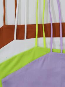 Calvaya 大碼4入組素色吊帶上衣 - 彩色 - 查看 3