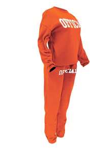 LovelyWholesale Bộ áo nỉ dài tay hở vai cổ tròn in chữ và quần dài giản dị cho nữ vào mùa thu đông - trái cam - Xem 4