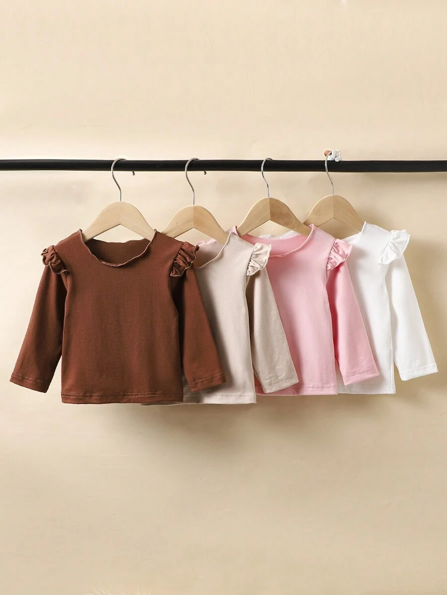 Cô gái Cơ bản Lớp cơ sở Áo - Nhiều màu - Xem 1