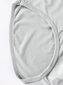 Men's Comfortable Solid Color Briefs (3pcs Set)