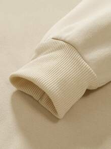 Manfinity Homme Men Letter Graphic Sweatshirt - Black - View 3