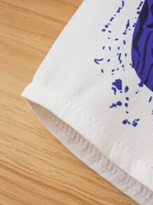 Baby Jungen Mantel mit Buchstaben Grafik