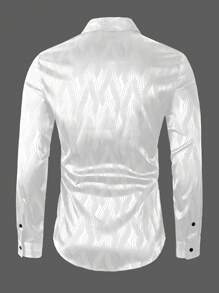 Manfinity AFTRDRK Hombres Camisa con estampado