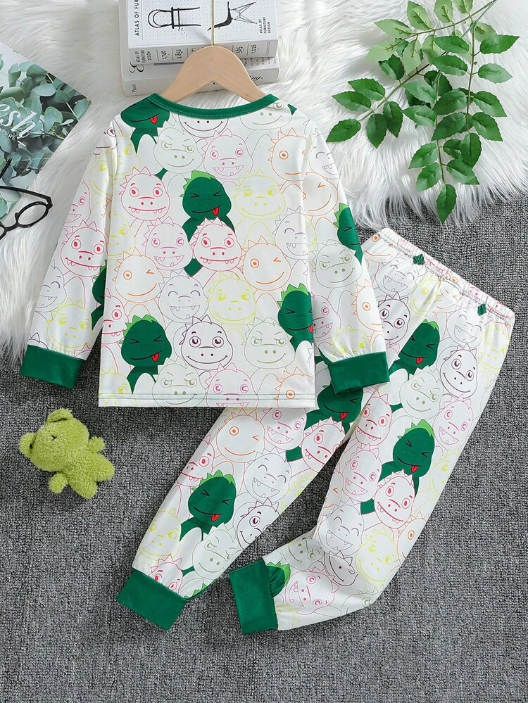 Boys' (little) Cartoon Patterned Loungewear
