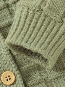 Infant Sweater Jumpsuit - Green - View 3