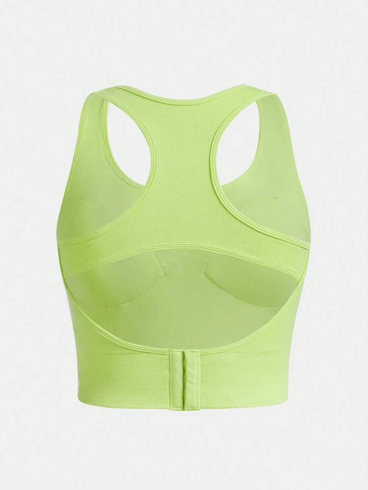 Teen Girl Ribbed Knit Racerback Sports Tank Top