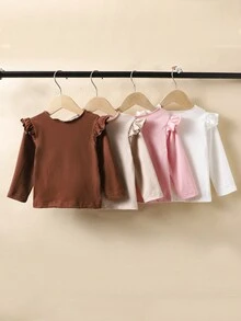 Cô gái Cơ bản Lớp cơ sở Áo - Nhiều màu - Xem 2