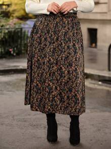 SHEIN Frenchy 大碼碎花半身裙 - 彩色 - 查看 7