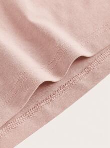 Tseoso Solid Cami Top - Coral Pink - View 4