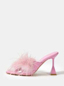 CUCCOO SZL 女士高跟涼鞋 - 粉色 - 查看 5