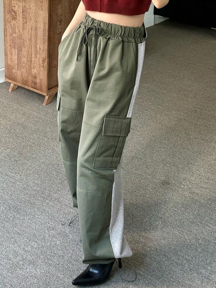 Flap Pocket Cargo Trousers