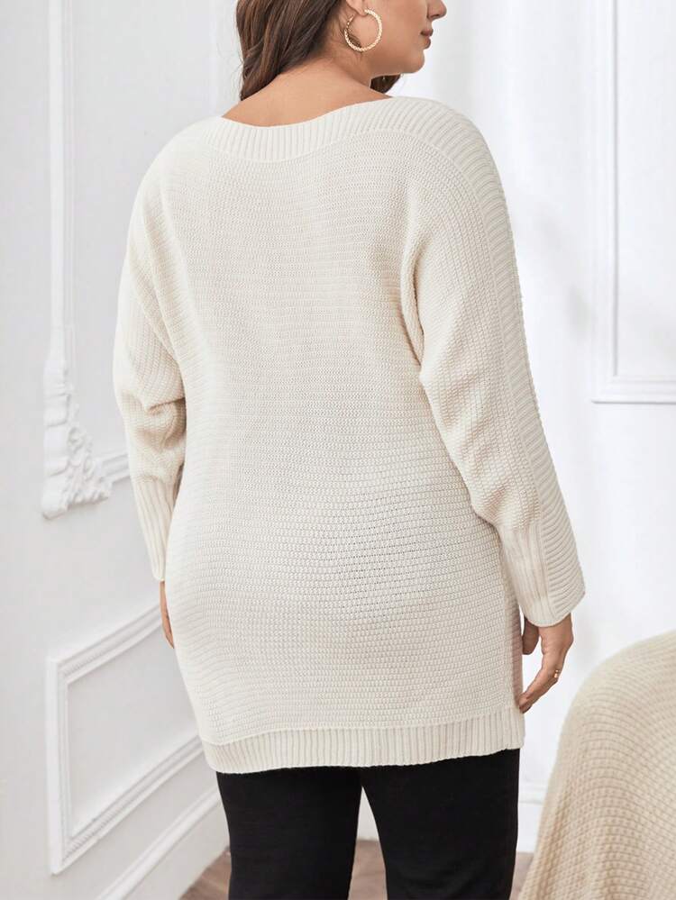Plus Size Pullover Sweater
