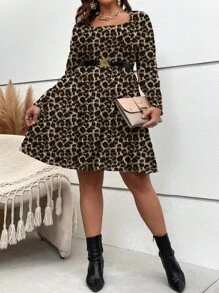 SHEIN Franclia 連身裙 - 黑色 - 查看 4