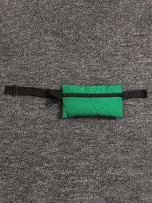 幼兒男童用2入組保暖軟舒適背包,冬季服裝 - 綠色 - 查看 8