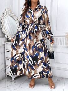 連身裙 - 黑色 - 查看 6