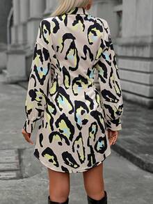 SHEIN LUNE Váy nữ xếp ly eo cắt bất đối xứng - Nhiều màu - Xem 2