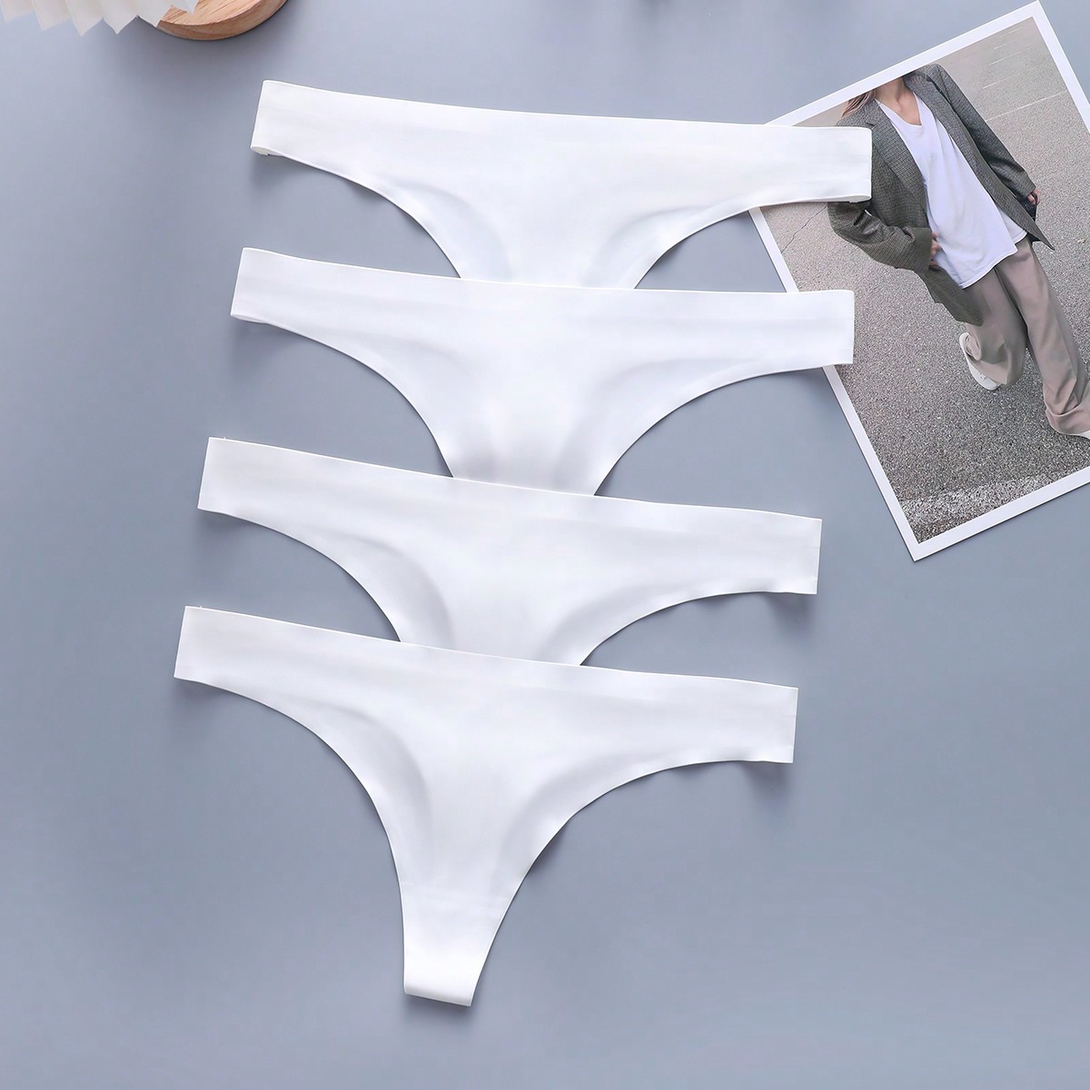 Piezas Tangas sólidos y sexy ropa interior