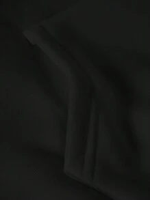 INAWLY Slogan Graphic Kangaroo Pocket Drawstring Hoodie NOBODY CARES UNTIL YOU'RE RICH, PRETTY OR DEAD - Black - View 3