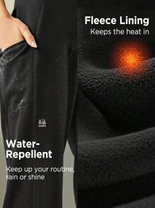 In My Nature 女款印花户外徒步裤 - 黑色 - 查看 3