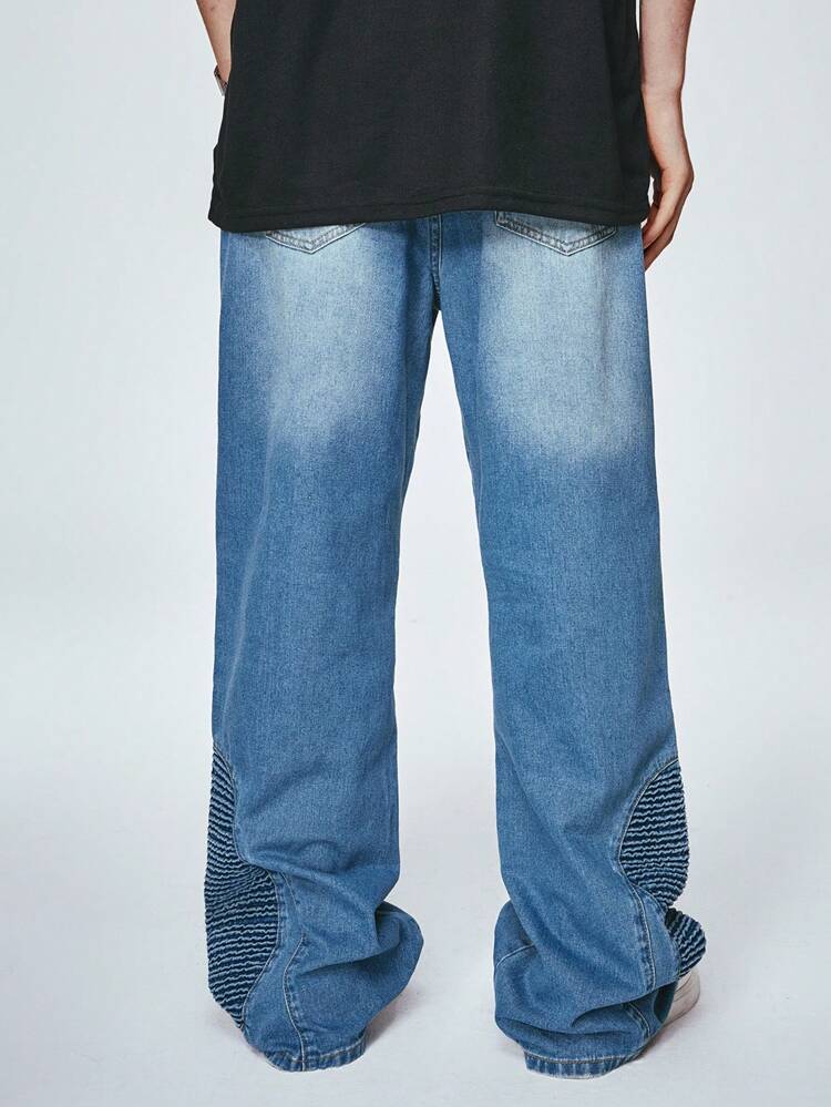 Men's Distressed Pocket Jeans