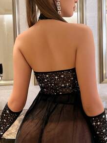 4 Stücke/set Sexy Damen Dessous Kleid