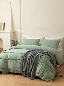3入組綠色床上用品 - 綠色 - 查看 5