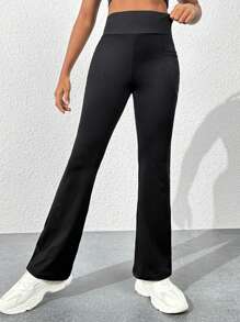 SHEIN 兒童女孩寬鬆口彩色運動長褲,適合青少年尺寸