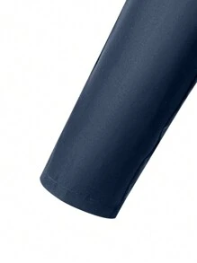 SHEIN 青少年男孩绅士 2 件套：前扣背心 + 裤子，无衬衫无配饰，适合生日派对、典礼、婚礼、周年纪念、毕业典礼的正式服装 - 藏蓝色 - 查看 5