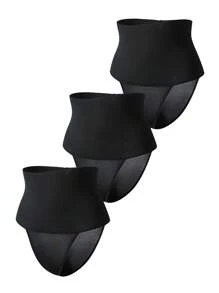 3Packs High Waisted Shapewear Panty