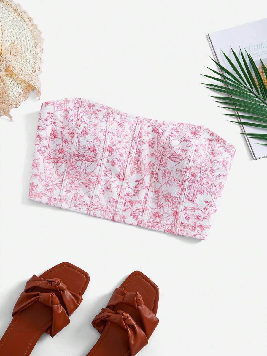 Soleia In Toàn bộ Ống ngọn - Đỏ và trắng - Xem 1