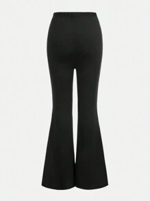 Kleine Mädchen Schlaghose mit chinesischer Drachengrafik, Herbst und Winter, ideal für Lässig und Alltagskleidung und Schulalltag, cooles Streetstyle-Mädchen, Y2K-Mädchen