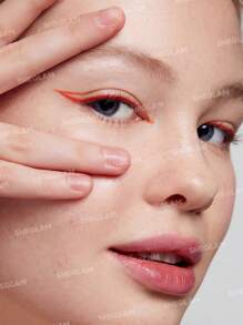 SHEGLAM Color Crush Liquid Eyeliner-Fire Drill 7 Colors Smudge-Proof High Pigment Eyeliner Pencil Sweat-Proof Long Lasting Easy To Use Red Eyeliner Winter Gifts Y2K Trending Y6K Eyeliner - Fire Drill - View 2