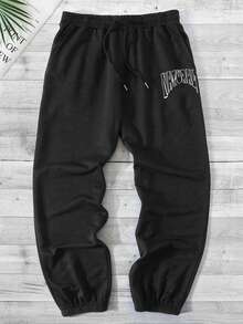 男士衛生褲 - 黑色 - 查看 3