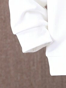 SHEIN Chàng trai trẻ In Khủng long Áo Hoodie & Quần thể thao - Nhiều màu - Xem 3