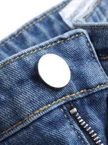 Teen Boys' Casual Washed Distressed Denim Jeans