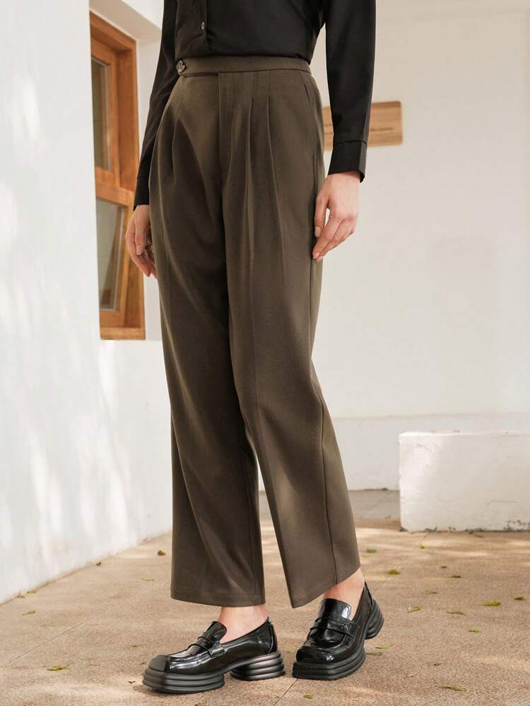 Women's High Waist Suit Pants