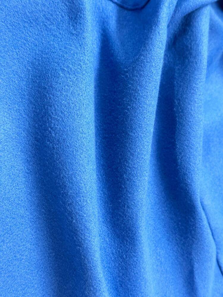 Plus Drop Shoulder Pocket Patched Overcoat