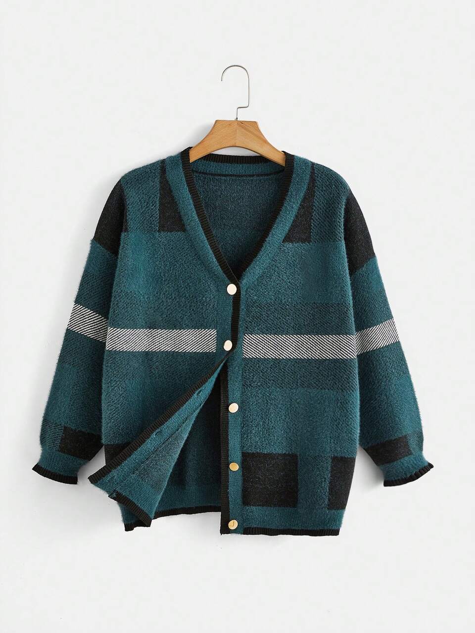 Maternity Casual Loose Cardigan Sweater, For Winter