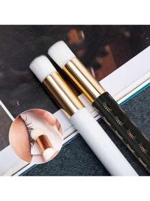 2pcs Multifunctional Lash Shampoo Brushes, Peel Off Blackhead Brush Remover Tool, Nose Pore Deep Cleaning Brush, Facial Cleansing Brushes, Eyelash Extensions Blackhead Brush Washing Brush Eyelash Extension Nose Pore Blackhead Facial Deep Cleaning - Multicolor - View 7