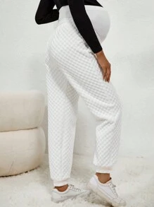 SHEIN 孕婦褲 - 白色 - 查看 2