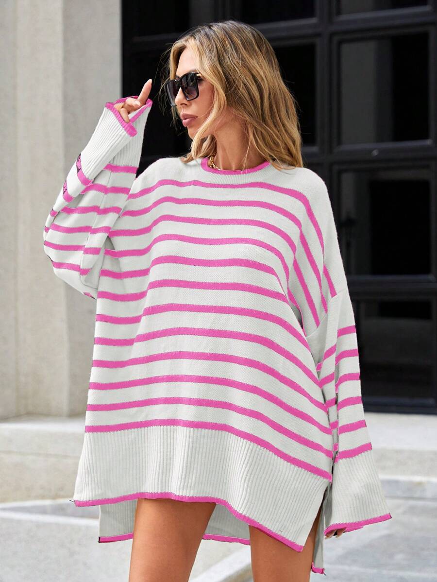 SHEIN Cottnline Jersey De Mujer - Rosa - Ver 1