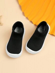 Tối giản Nhẹ Linh hoạt Giày thể thao - màu đen - Xem 2
