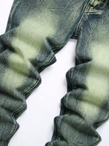Quần Jeans Thẳng Retro Teen Boy - Nhiều màu - Xem 6
