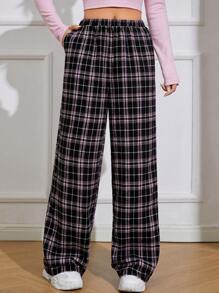 SHEIN EZwear 女士長褲 - 彩色 - 查看 1