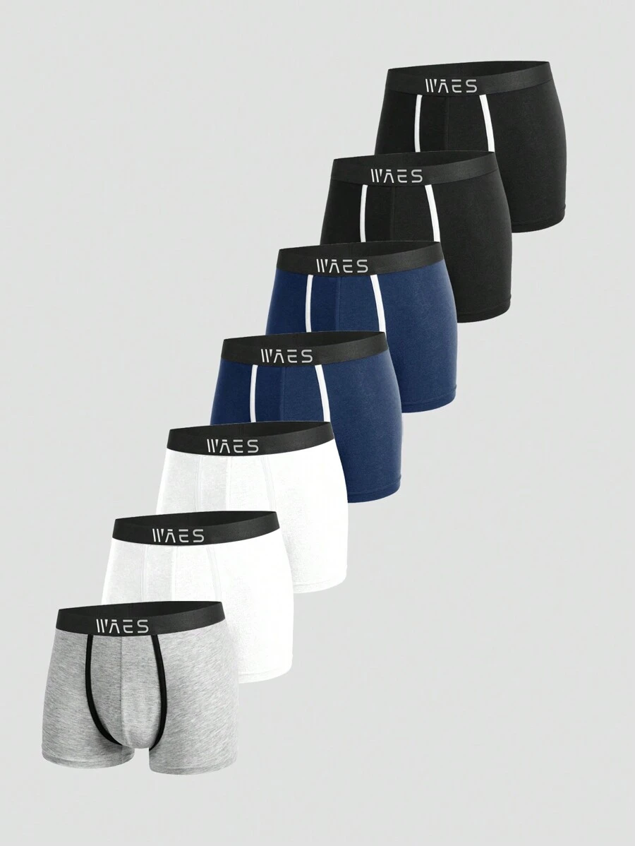 Bóxer Con Cintura Estampada Para Hombres - Multicolor - Ver 1