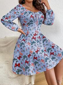 SHEIN MOOSTA 大碼連身裙 - 彩色 - 查看 1