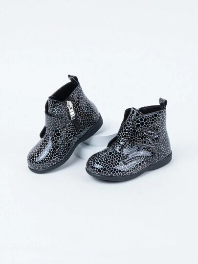 嬰幼兒女士平底靴