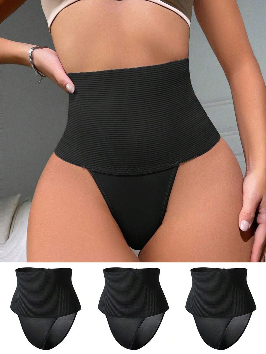 3Packs High Waisted Shapewear Panty