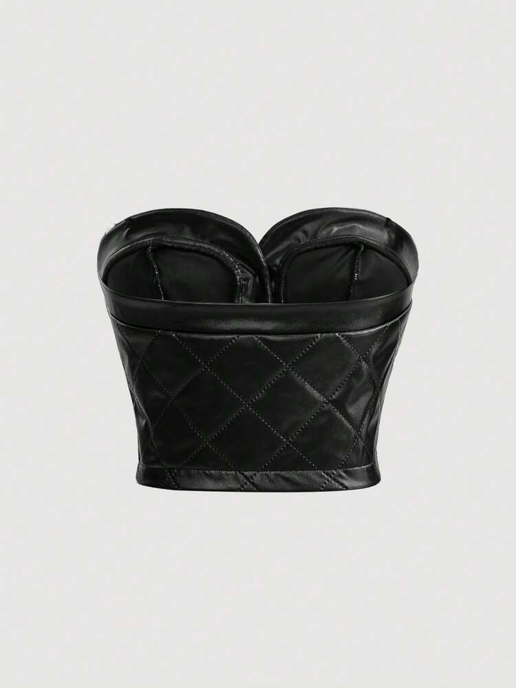 Women's Solid Color Tube Top